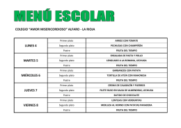 colegio “amor misericordioso” alfaro - la rioja lunes 4