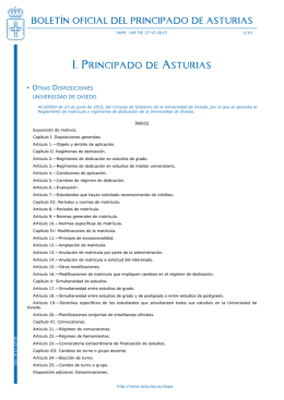 Boletín Oficial del Principado de Asturias