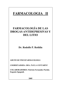 teorico antidepresivos triciclicos y litio