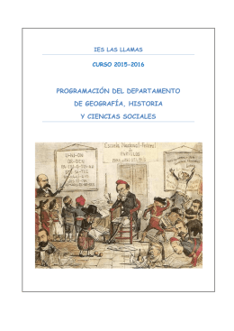 Programación Didáctica