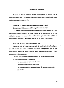 Conclusiones generales. Después de haber concluido nuestra