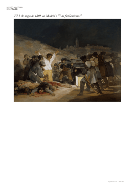 El 3 de mayo de 1808 en Madrid, o "Los fusilamientos"