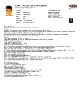 JOHN GIRALDO basketball profile
