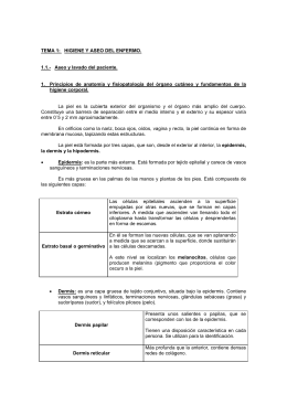 TÉCNICAS BÁSICAS DE ENFERMERÍA TEMA 1. PAG.1