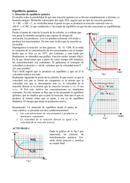 Equilibrio químico