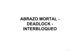 ABRAZO MORTAL - DEADLOCK