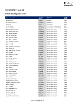 Madrid - Oxford Infantil