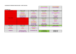 CALENDARIO DE EXÁMENES GRADO BIOLOGÍA