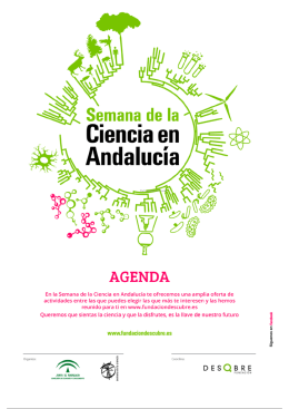 Semana de la Ciencia de la US - Vicerrectorado de Investigación