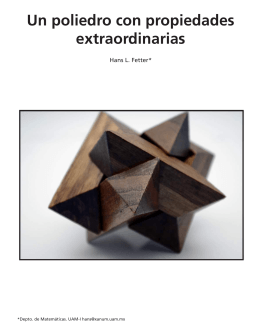 Un poliedro con propiedades extraordinarias - UAM-I