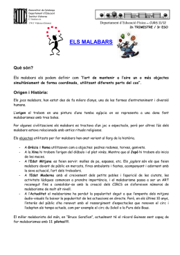 Malabars - Institut Vidreres