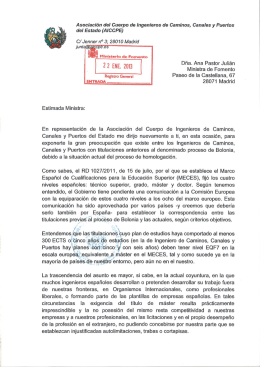 Asociación del Cuerpo de Ingenieros de Caminos, Canales y