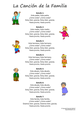 La Canción de la Familia