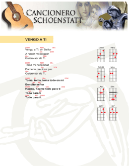 vengo a ti - Schoenstatt Media