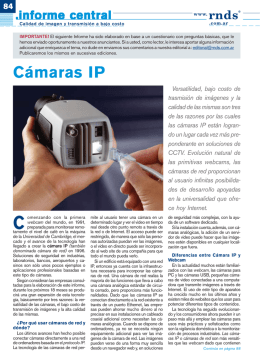 Cámaras IP
