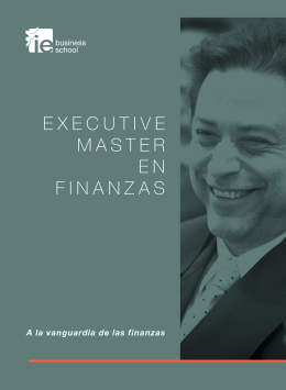 executive master en finanzas