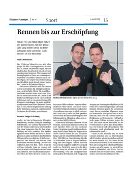 Tobias Frei und Pablo Obrist h eben ein gemeinsames Ziel: Ein
