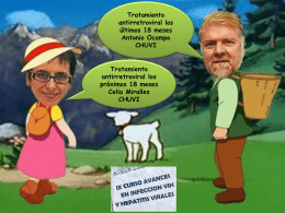Tratamiento antirretroviral los próximos 18 meses Celia Miralles