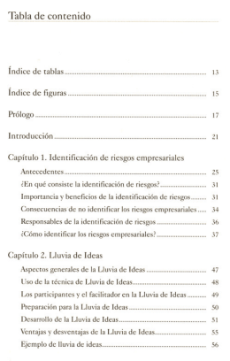 Tabla de contenido