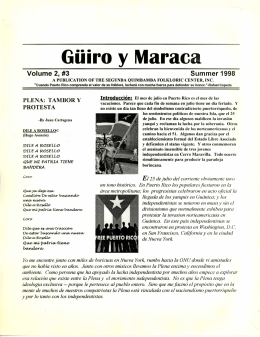 Giiiro y Maraca - Segunda Quimbamba
