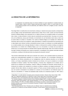 LA DIDACTICA DE LA INFORMATICA