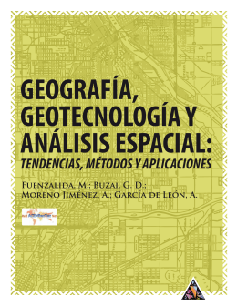 Geografía, geotecnología y análisis espacial: tendencias, métodos y