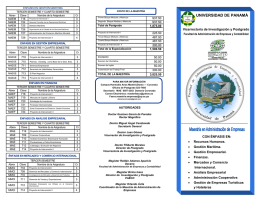 Maestría en Administración de Empresas