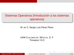 Sistemas Operativos [Introducción a los sistemas operativos]
