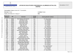 LISTADO DE SOLICITUDES CONCEDIDAS AL