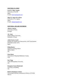 editorial board - Nova Science Publishers