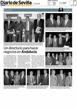 Dossier de Prensa: San Telmo - Instituto Internacional San Telmo