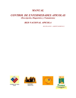 manual control de enfermedades apicolas - Bio