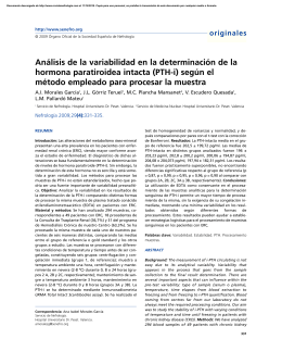 PTH-i - Nefrología