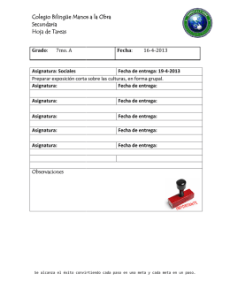 Colegio Bi Colegio Bilingüe Manos a la Obra lingüe Manos a la