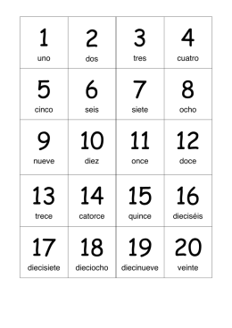 number memory