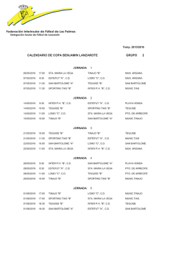 Federación Interinsular de Fútbol de Las - Lanzarote