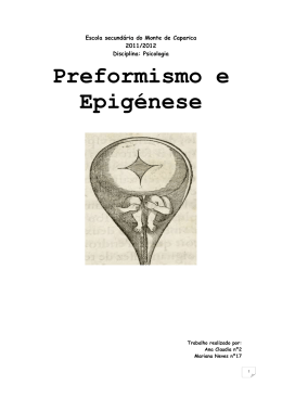 Preformismo e epigénese(word).