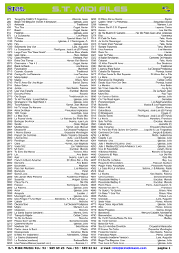 ST MIDI Files - ST Midi Music