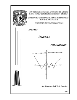 Polinomios