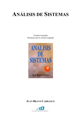 análisis de sistemas - Evolución - Evolución Centro de Estudios