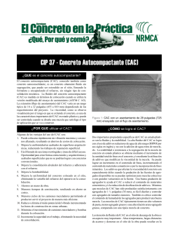 CIP 37 - Concreto Autocompactante (CAC)