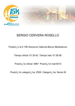 sergio cervera rosello