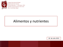 Presentación 18_Alimentos y nutrientes