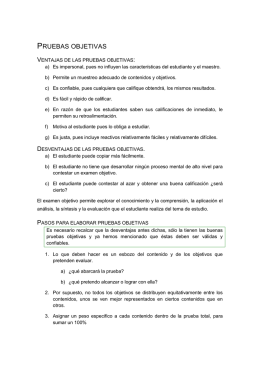 Reactivos de falso y verdadero