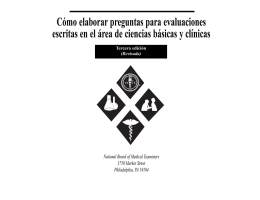 Cómo elaborar preguntas para la evaluación escrita en el área de