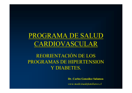 Programa de Riesgo Cardiovascular, Chile
