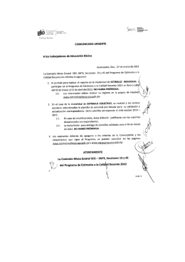 comunicado enlace 2012