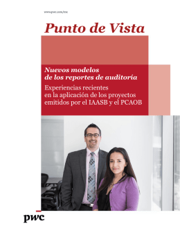 Nuevos modelos de los reportes de auditoría