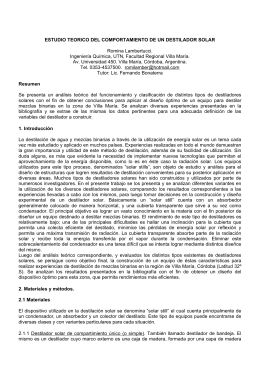 ESTUDIO TEORICO DEL COMPORTAMIENTO DE UN