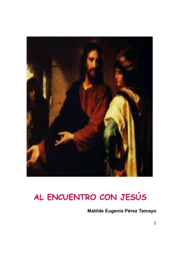 al encuentro con jesús